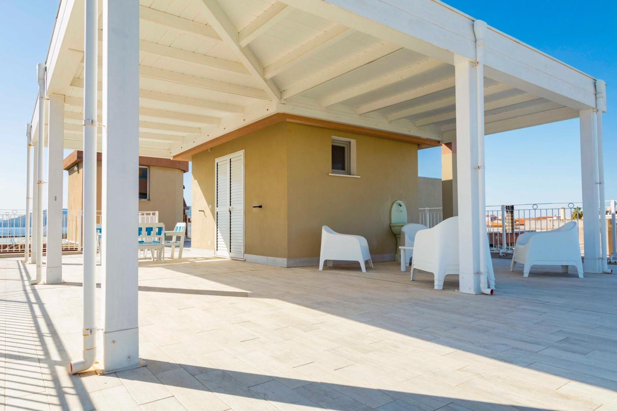 Lovealghero Stanze In Attico Vista Mare Eksteriør bilde