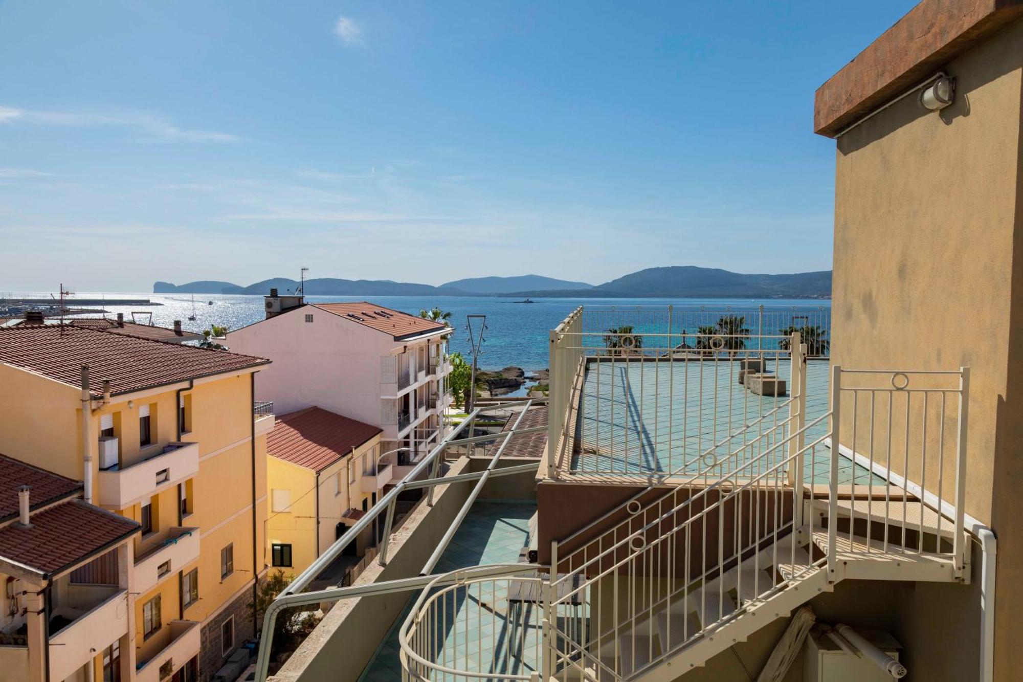 Lovealghero Stanze In Attico Vista Mare Eksteriør bilde