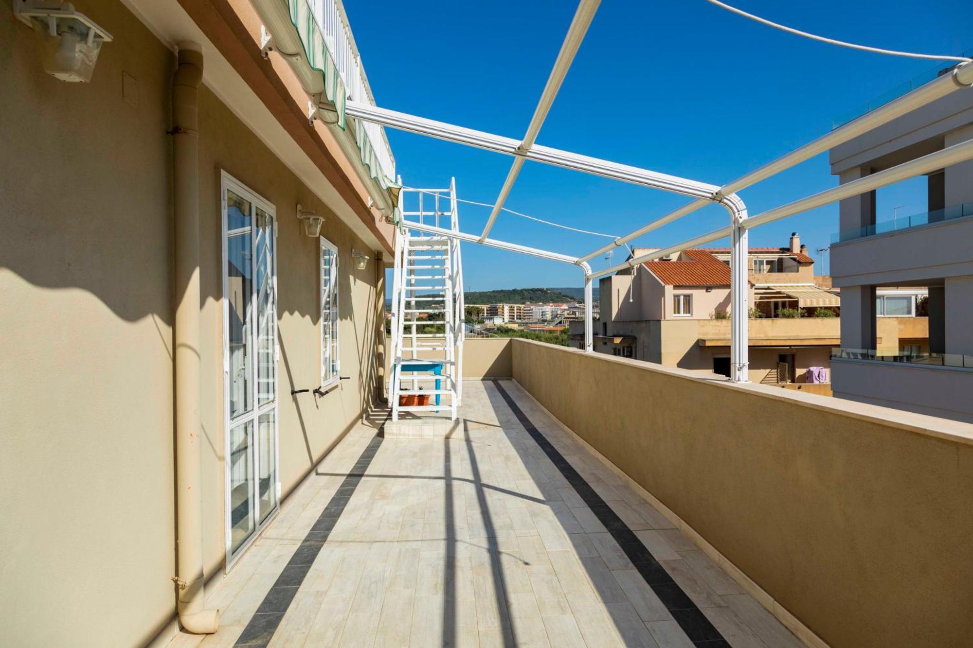 Lovealghero Stanze In Attico Vista Mare Eksteriør bilde